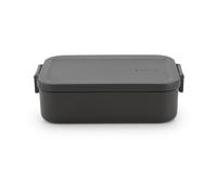 Brabantia Caja para almuerzo Make & Take mediana 1.1 L gris oscuro