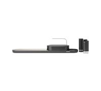 Brabantia - Conjunto SinkStyle con organizador fregadero, bandeja de secado, dispensador de jabón y placa de acero inoxidable extraíble - Mineral Infinite Grey