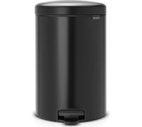 Brabantia Cubo de pedal newIcon 20L Matt black (negro)