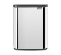 Brabantia Cubo de basura Bo 12 L Acero cepillado brillante
