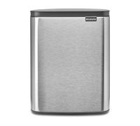 Brabantia Cubo de basura Bo 12 L Acero cepillado mate