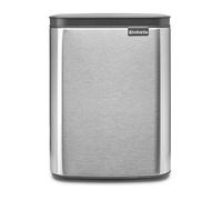 Brabantia BO Cubo de Basura 7 Litros Matt Steel Fingerprint Proof