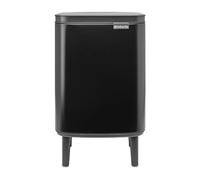 Brabantia Cubo de basura Bo alto 7 L Negro mate