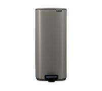 Brabantia Cubo de basura con pedal Bo 30 L Platino