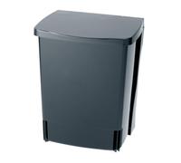Brabantia Cubo de basura integrado, Negro, 0 cm