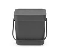 Brabantia Cubo de basura Sort & Go 3 L gris