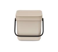 Brabantia Cubo de basura Sort & Go 3 L Soft Beige