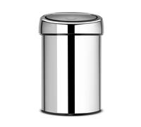 Brabantia Cubo de basura Touch Bin. 3L acero brillante