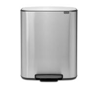 Brabantia Cubo de pedal Bo 60 L acero mate