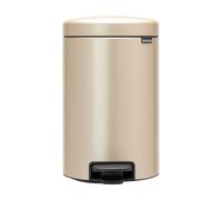 Brabantia Cubo de pedal newIcon 12L Metallic Gold
