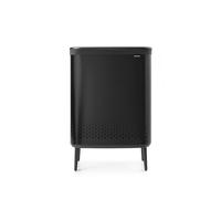 Brabantia Cesto de la ropa Bo high 2x45 L negro mate