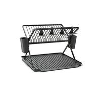 Brabantia Escurreplatos plegable Sinkside 51 cm gris oscuro