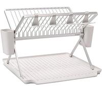 Brabantia Escurreplatos plegable Sinkside 51 cm gris claro