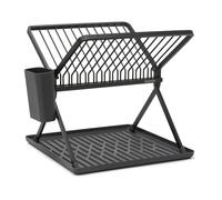Brabantia Escurreplatos plegable Sinkside 37 cm gris oscuro