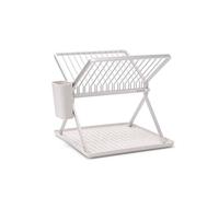 Brabantia, escurreplatos plegable, tamaño pequeño, gris claro