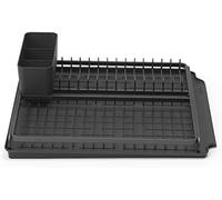 Brabantia estante para secar platos, gris oscuro, grande (38,5 x 49 cm