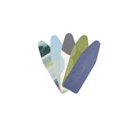 Brabantia Funda Protectora para Mesa de Planchar, algodón/Espuma y poliéster de muletón, Surtido Multicolor, 135 x 45 cm