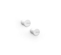Brabantia - Mindset Ganchos Toalleros - óptimoes para el Baño, el Aseo o la Cocina - Resistentes a la Corrosión - Materiales de Fijación Incluidos - Juego de 2 - Fresh Blanco - 2,1 x 2,3 x 2,1 cm