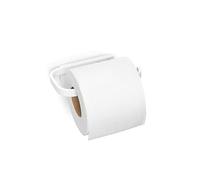 Brabantia Soporte papel higiénico MindSet con estante resistente a la corrosión Mineral Infinite Grey