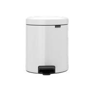 Brabantia Cubo de basura con pedal NewIcon 5 L Negro mate