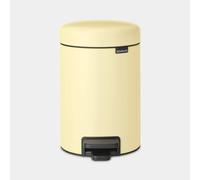 Brabantia Newicon, cubo de basura de 3 litros, color amarillo suave