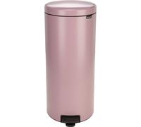 Brabantia Cubo de Pedal NewIcon 30 litros, cubo plástico, cierre suave – Lilac Pink