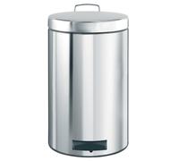 Brabantia newicon - cubo de basura de pedal de 20 litros, color acero