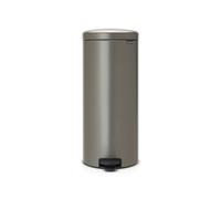 Brabantia NewIcon - Cubo de Basura de Pedal de 30 litros, Color Platinum