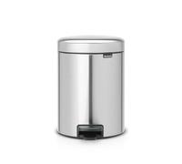Brabantia – Cubo de pedal NewIcon – 5 L – Acero mate anti-huellas