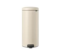 Brabantia Cubo de pedal NewIcon 30 L – Pedal ligero, cierre suave, interior extraíble – Soft beige
