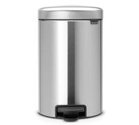 Brabantia NewIcon papelera 12 l acero-negro 113604