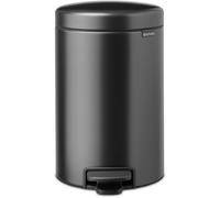 Brabantia Pedal Bin NewIcon, 12L, Confident Grey