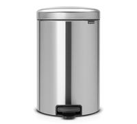 Brabantia NewIcon papelera 20 l acero-negro 111907