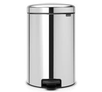 Brabantia NewIcon papelera 20 l acero-negro 113987