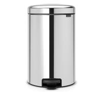 Brabantia NewIcon papelera 20 l acero-negro 114267