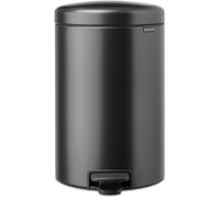 Brabantia NewIcon papelera 20 l negro-gris 233500