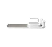 Brabantia Organizador de fregadero SinkStyle. set de 4 piezas Mineral Fresh White