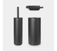 Brabantia - Set de 3 accesorios de baño MindSet, color gris mineral