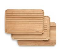 Brabantia Set de 3 tablas de cortar Profile madera de haya