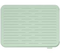Brabantia Bandeja secaplatos SinkSide de silicona con borde, fácil de limpiar - Jade verde