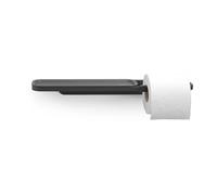 Brabantia Soporte de papel higiénico con estante MindSet Mineral Infinite Grey