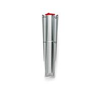 Brabantia Fijación para tendedero 311444 – Soporte metálico galvanizado Ø45mm, sin hormigón
