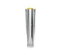 Brabantia - Soporte para Jardin De Metal - Práctica Tapa De Cierre - Sólido Acero Resistente a la Corrosión - No Necesita Hormigón - para Rotary Lift-O-Matic Advance y SmartLift - diámetro 50mm