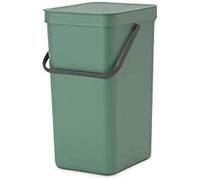 Brabantia sort & go 16l - contenedor de basura - plástico - gris oscu