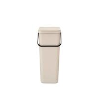 Brabantia Cubo de basura Sort & Go 40 L Soft Beige