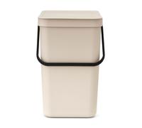 Brabantia Cubo de basura Sort & Go 25 L Soft Beige