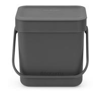 Brabantia Sort & Go papelera 3 l gris 209888