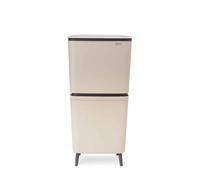 brabantia SortUp Hi - Cubo de Reciclaje 20 + 25 L - Soft Beige brabantia