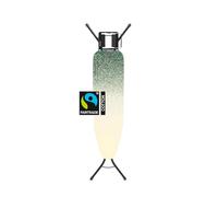 Brabantia - Tabla de Planchar A - Soporte Ajustable para Plancha de Vapor - Altura Regulable - Patas Antideslizantes - Funda de algodón con Capa de Espuma - Plegable - New Dawn - 110x30cm