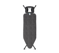 Brabantia Tabla de planchar C, plegable 124x45 cm, Denim Negro, para plancha de vapor